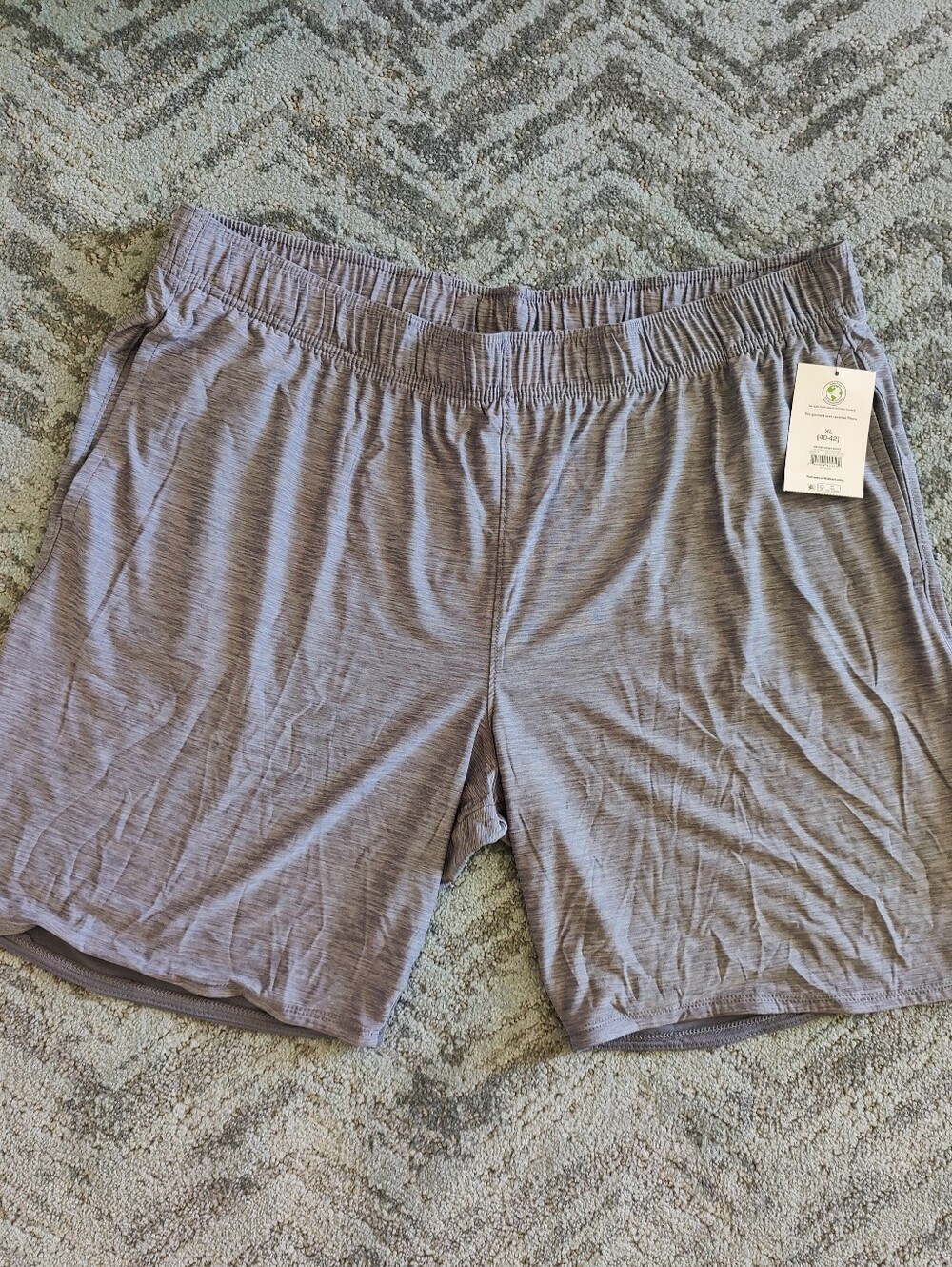 Gray Basketball Athletic Shorts